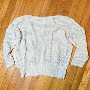 Shein Deconstructed Sweater